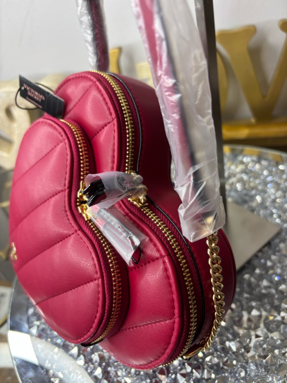 Victoria's Secret Heart Crossbody bag NWT - Picture 8 of 14
